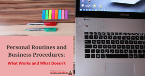 routines and procedures